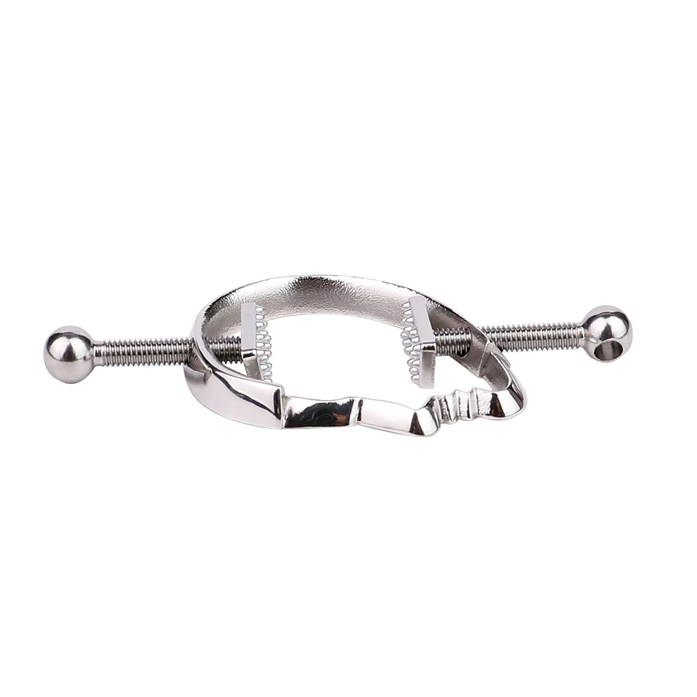 New Arrival Metal Nipple Clips With Metal Chain For Female Breast Stimulation Massager Couple Flirting Bondage BDSM Sex Products