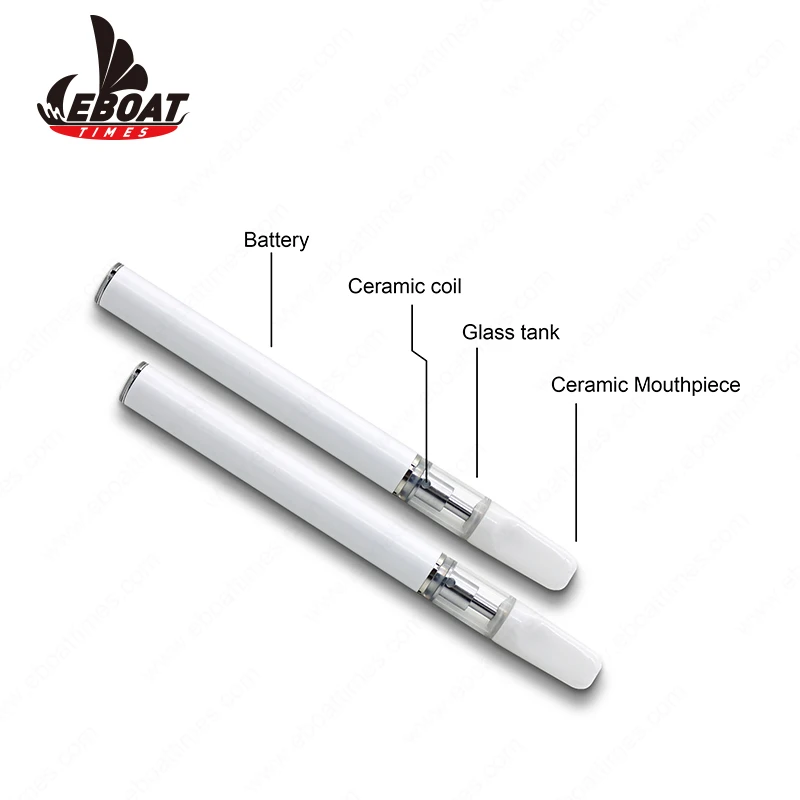 Eboat раз O8-usb 350 мА/ч CBD масла vape ручка керамический e