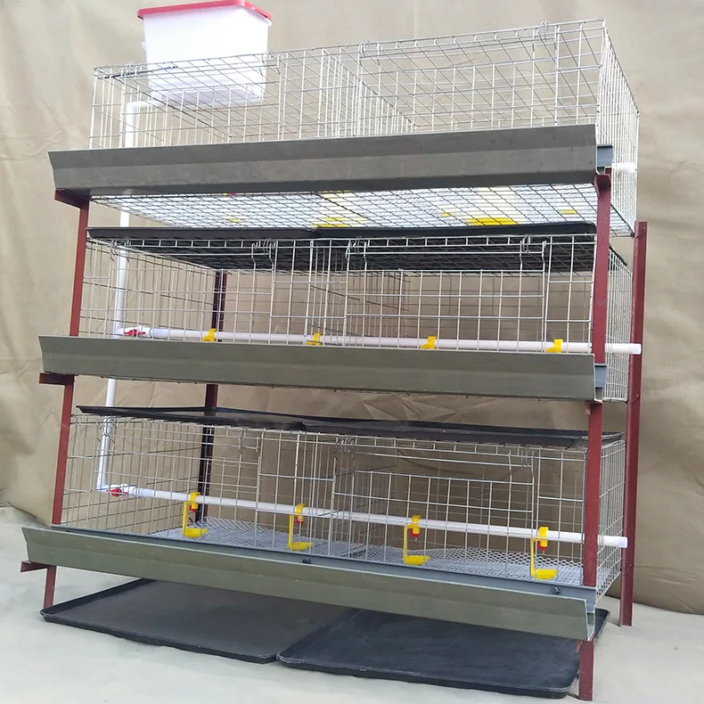 cheap Price Kenya Poultry 3 tiers  4 Tiers A type H Type  hot dipped galvanized Chicken Layer Cage for Sale