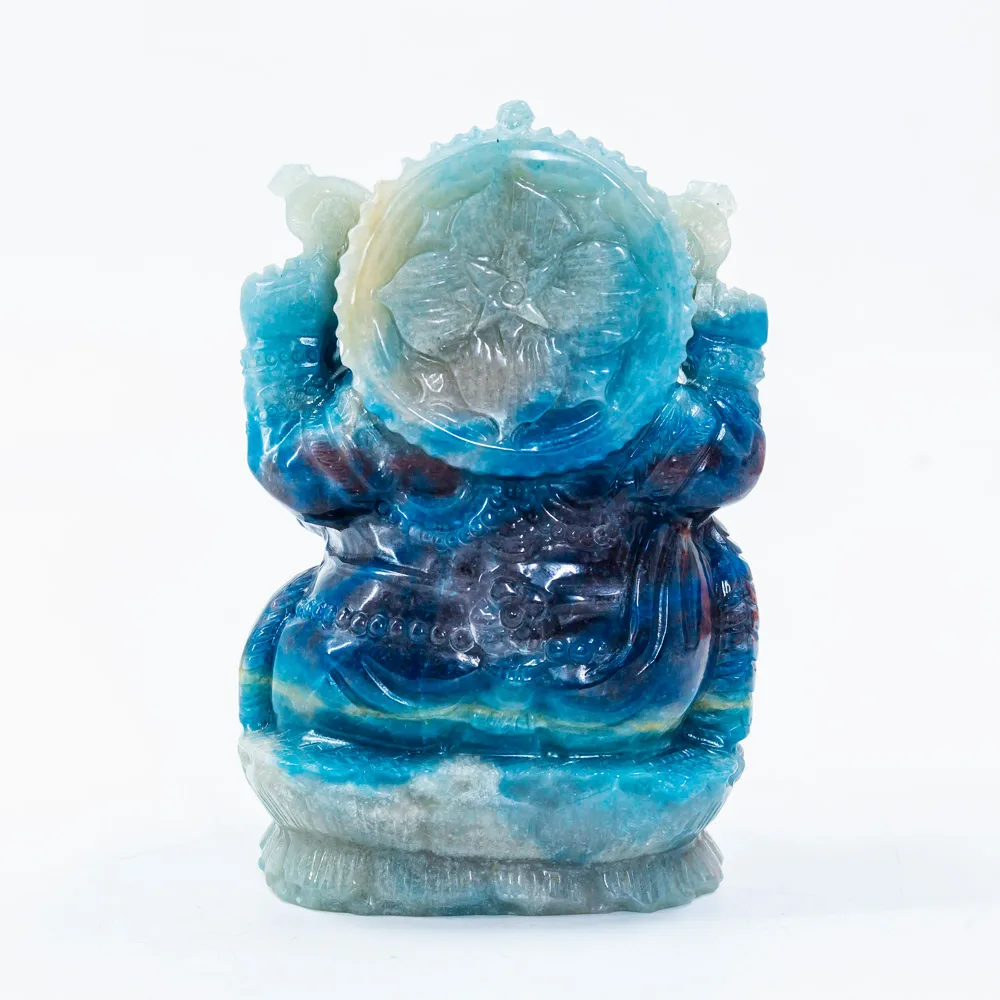 Wholesale Hand Carved Trolleite Ganesha Natural Crafts Crystal Gemstone