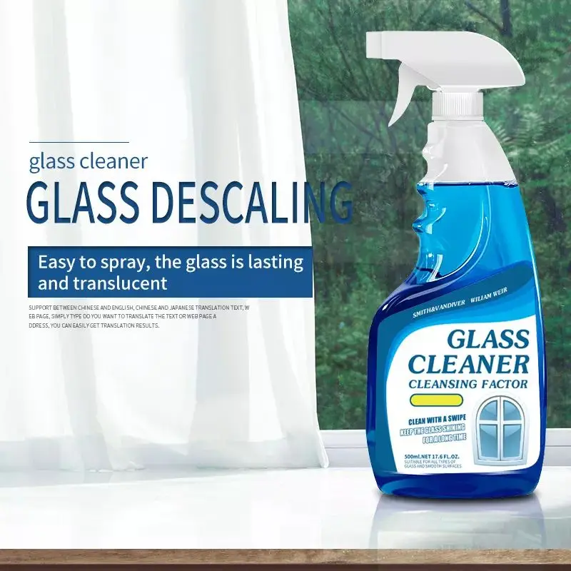 household car with sprayway glass cleaner strong decontamination glass window cleaner