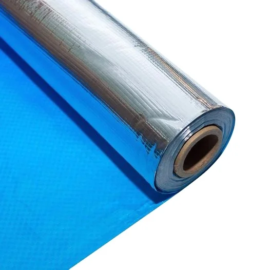 Roof Sarking Woven Fabric Aluminum Radiant Barrier Heat Insulation