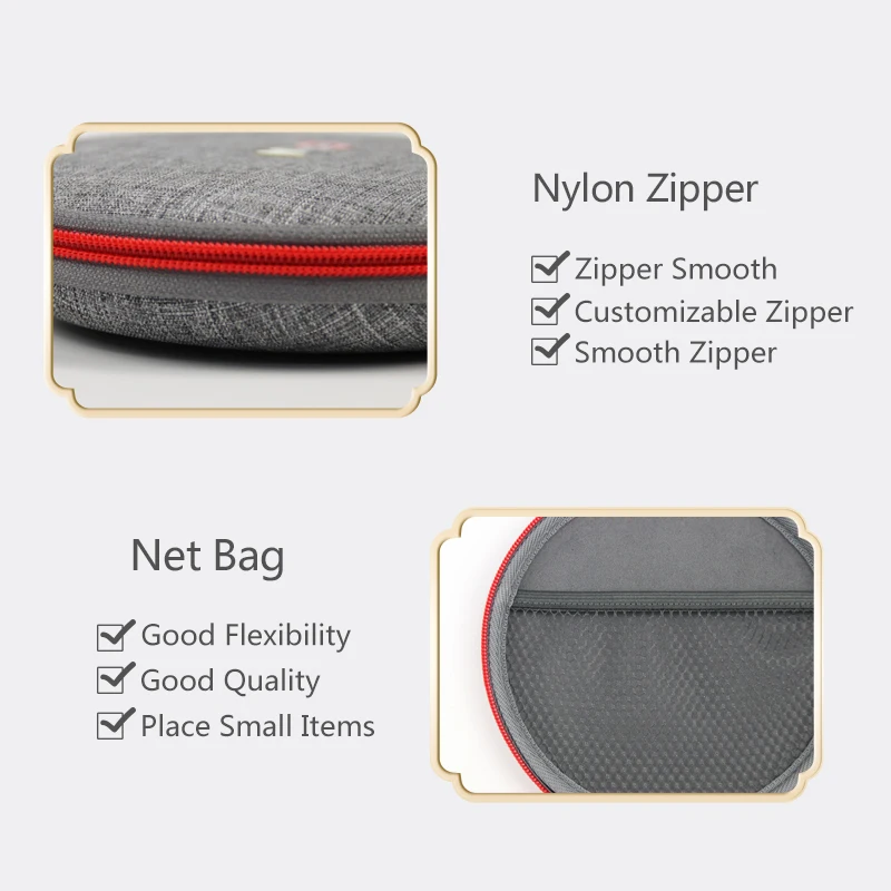 CD Case 96 Capacity CD DVD EVA Case Binder Portable Hard Plastic Disc Container Red Fashion customized EVA Case