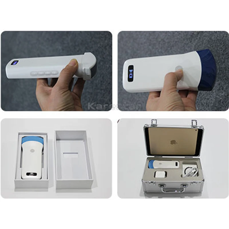 Farm Use Livestock Veterinary Equipment K-CP100 Color Dopplor Wireless convex Probe Ultrasound