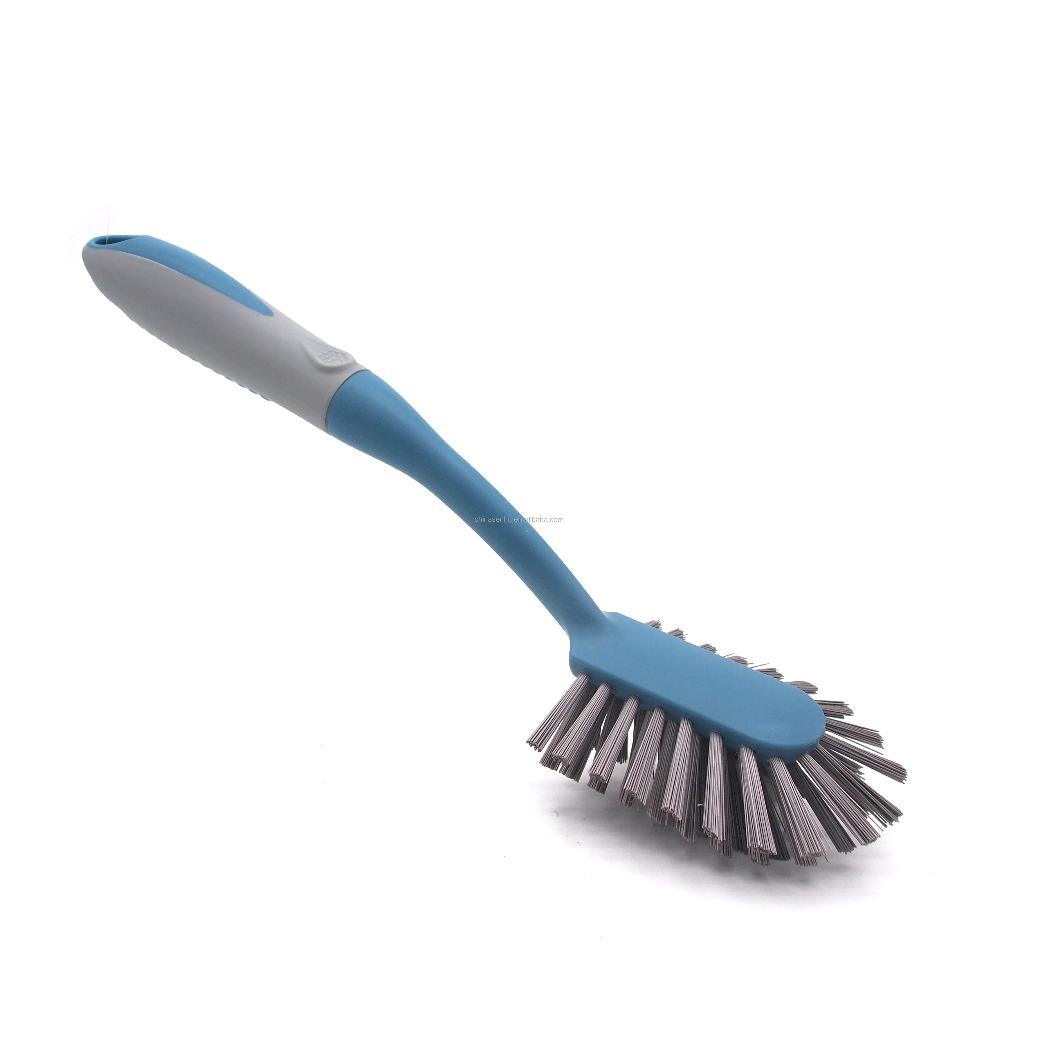 Plastic dish washing brush washing dishes rubber brush