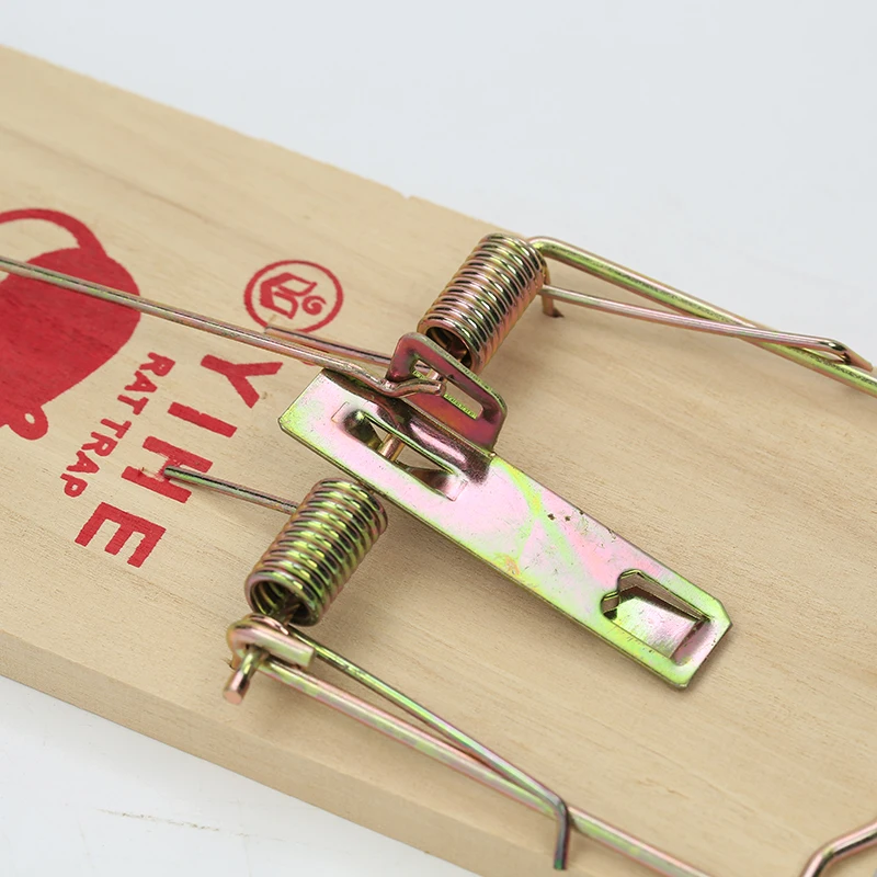 Wooden Kill Rat Mouse Mice Snap Trap Humane Reusable Wooden Mouse Rat Snap Catcher Trap