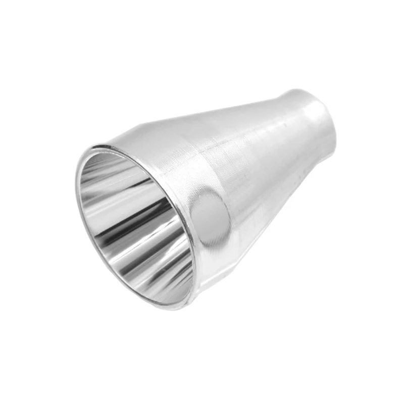 D41.5mm H57.5mm Hole 7mm Vacuum Electroplated Aluminum Alloy Reflector Flashlight DIY