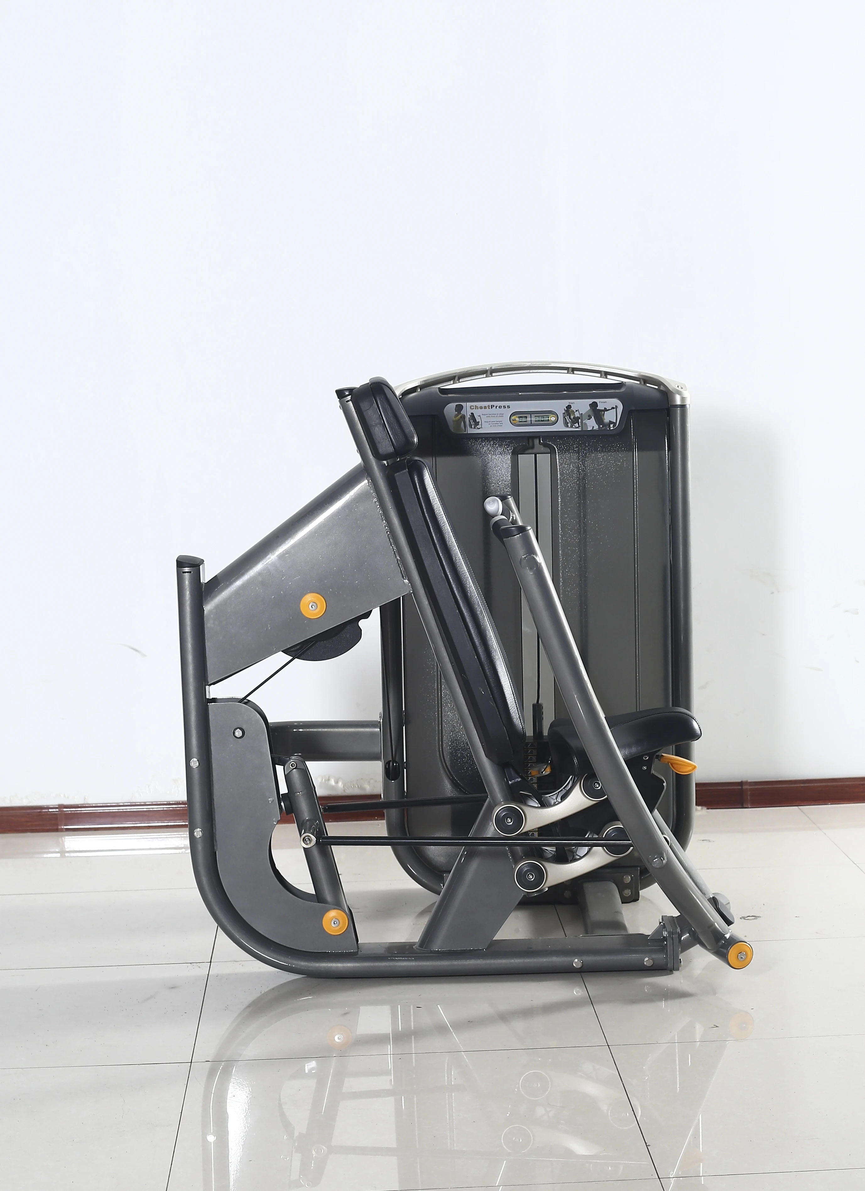 High Quality gym use Fitness equipment bodybuilding strength training muscle training plate loaded chest press machine