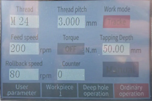Automatic Servo Motor M16 Electric Tapping Machine CNC New Product 2020 32 Provided Restaurant Bench Head 1 Years 1 - 312 R.p.m