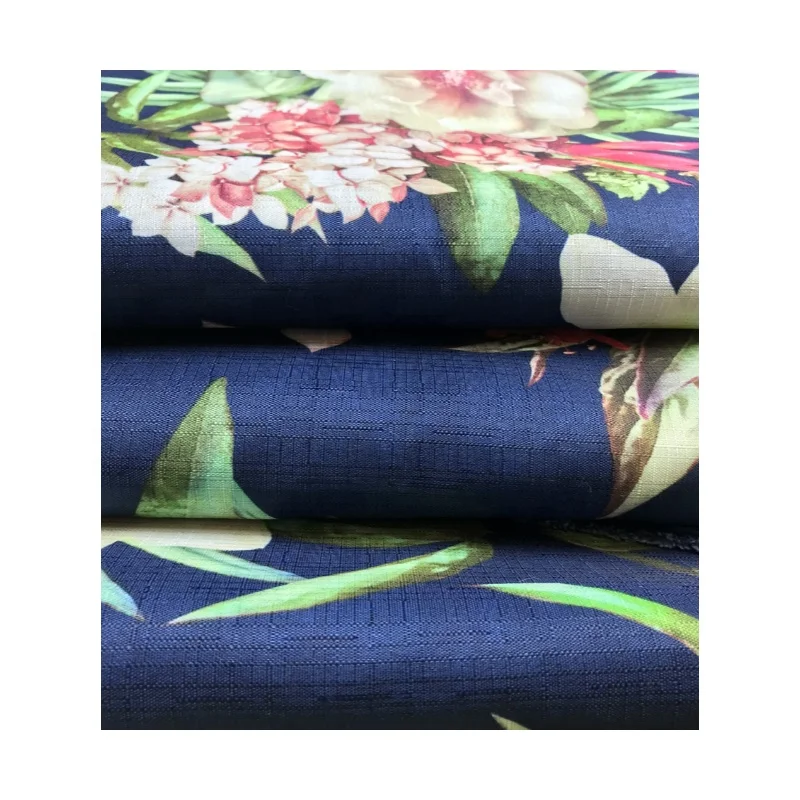 Real Silk Satin Cheongsam Shirt Dress Mulberry Silk Silk Fabric High-end Digital Printing 19mm 38 Brocade Fabric 100% Polyester