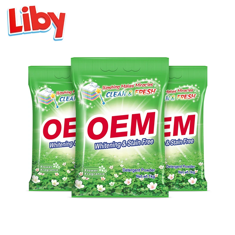 Liby Grepower заводская цена OEM ODM высокоэффективный стиральный порошок с высококачественным стиральным мылом оптом omo