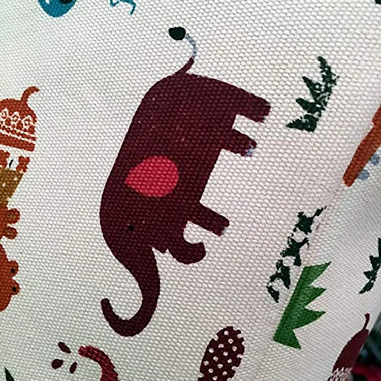 Eco-Friendly Small Wire Storage Box Foldable Cotton Handle Laundry Basket for Multi-Use Household Sundries Packing