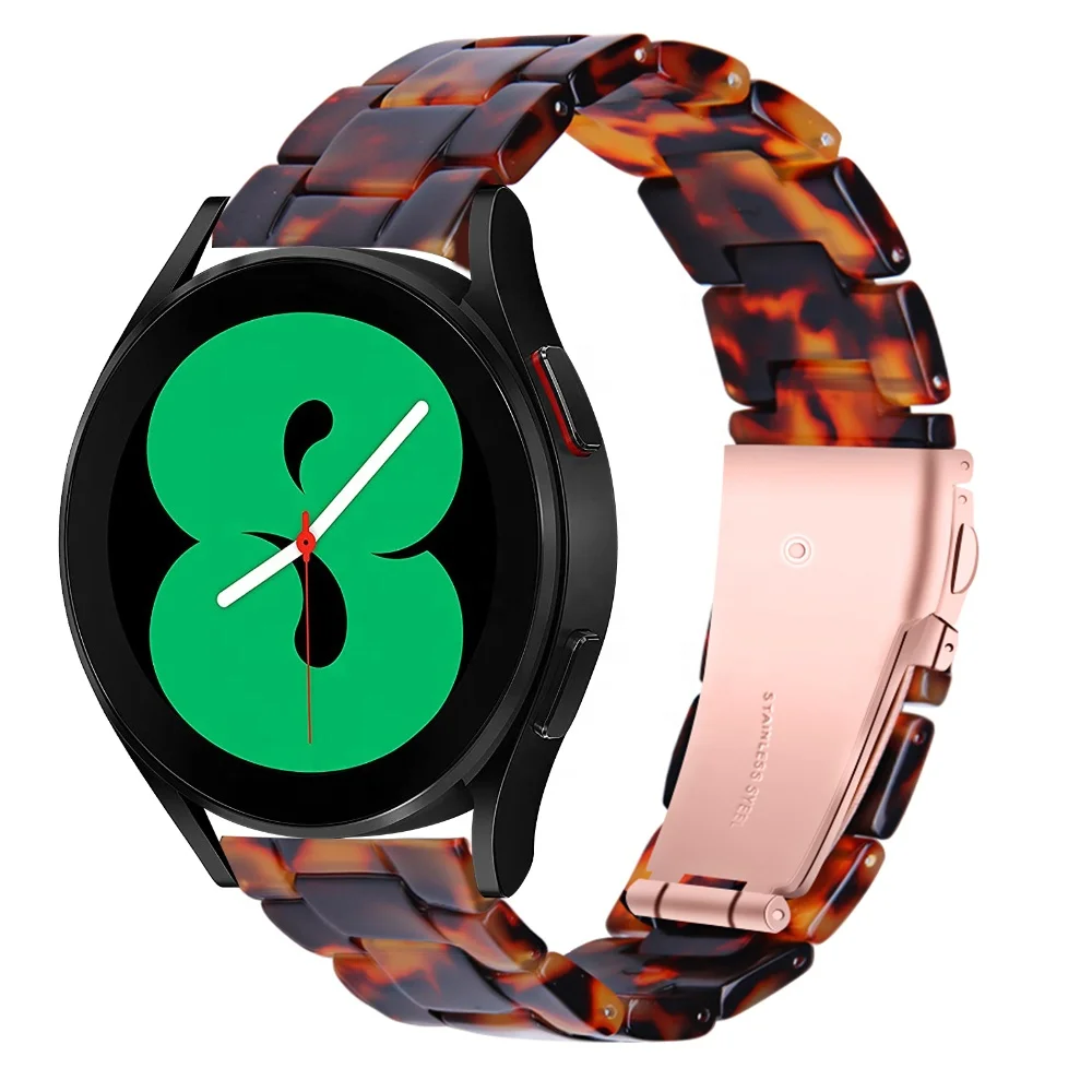 Ремешок Trendybay полимерный для наручных часов складной браслет Samsung Galaxy Watch 4 44 мм 40 Classic 42 46