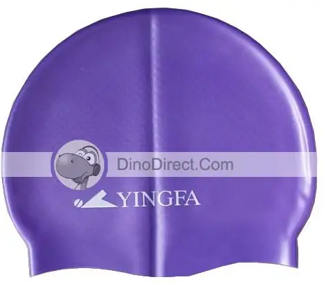 Stylish Newest Custom Design Silicone Swim Hat Eco Friendly Logo Printed
