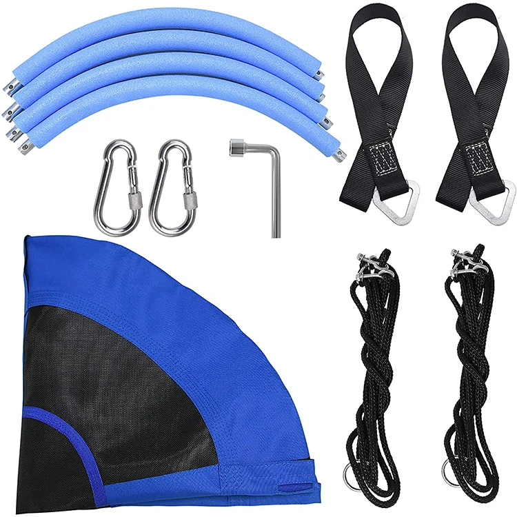 Square Oxford Fabric Outdoor Yard Children Kids Pillow Round Circular cloth Swing Seat Kid Spider Web Color Child Net Leisure