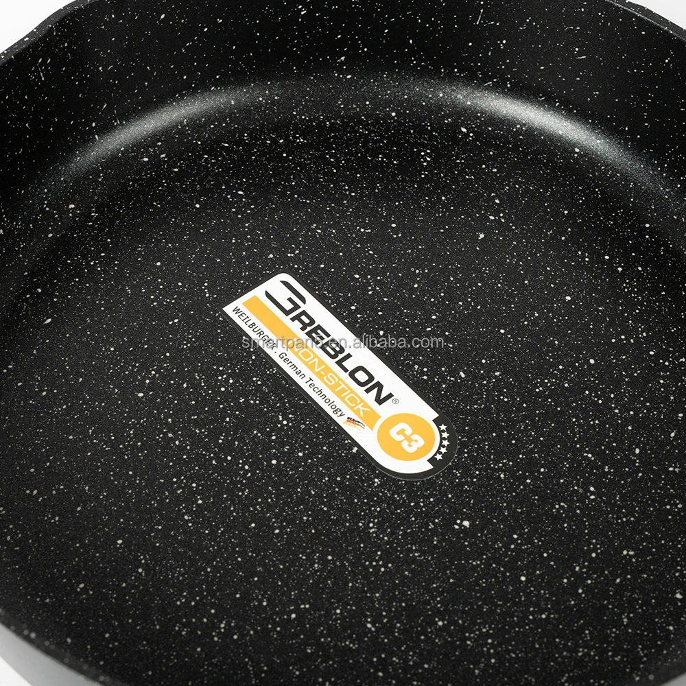 Eco Friendly Pans Kitchen Grill Pan Heavy Non Stick Metal New Granite Pot Cooklover White Luxury Die Cast Aluminum Cookware Sets