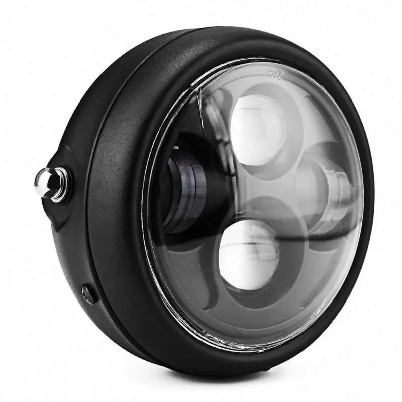 6.5 inch Metal Housing 6000K 40W Headlights 3200lm 2400lm Hi/Lo Beam LED Headlight Driving Light For Harley