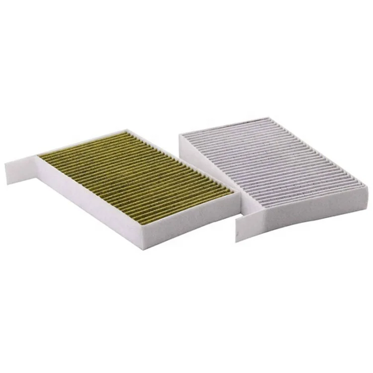 2Pcs/set Activated Carbon Air Conditioner Filter Element Replacement Accessories Cabin Air Filter For Tesla Model 3 Model Y