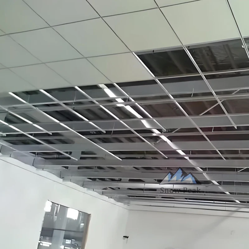 Ceiling System T-Bar T Shape Light Keel Drywall Material Suspended Flats Ceiling-Factory Price High Quality Grid Components