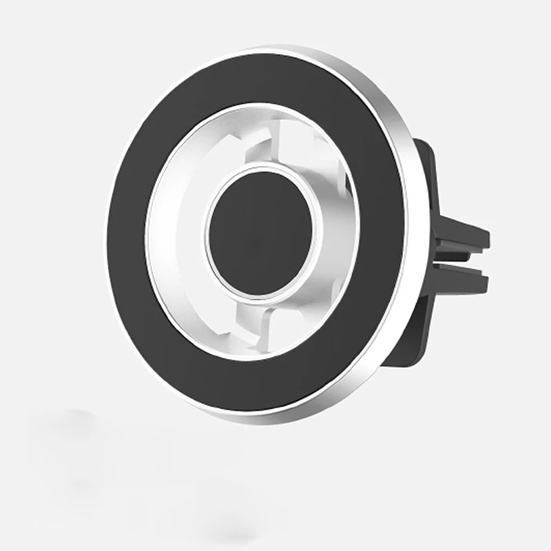 Оптовая продажа, универсальный Сильный магнитный автомобильный держатель для телефона для iphone, магнитная подставка для мобильного телефона с креплением на створки вентиляции