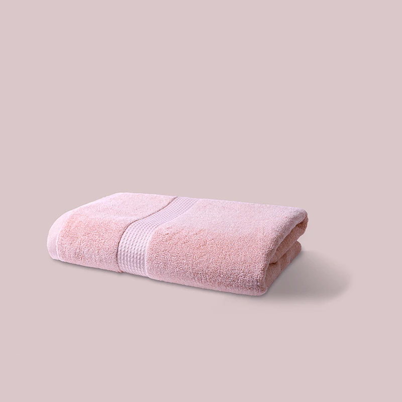 Wholesale Solid  high-quality 100% cotton long-staple cotton bath towel
