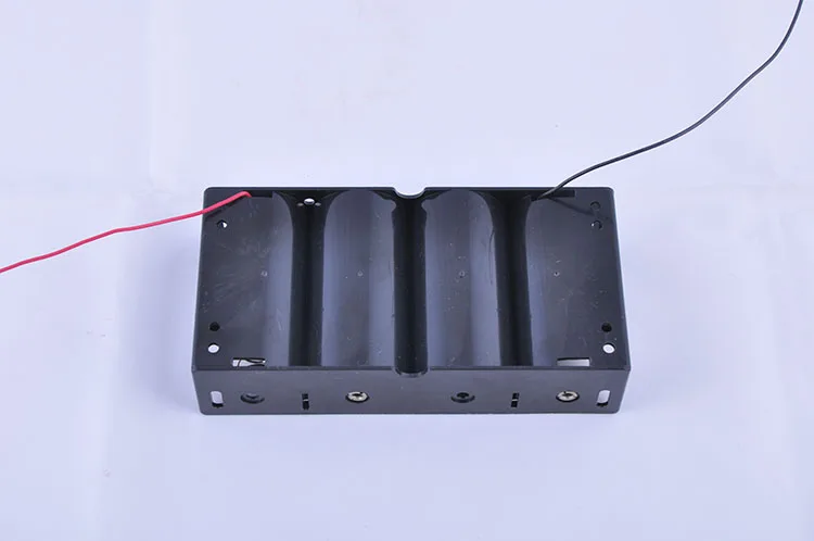 1,5 в * 4 АБС-пластик, безопасный материал, держатель батареи 6 в 4 * d, пластиковый корпус для аккумулятора, защитная крышка