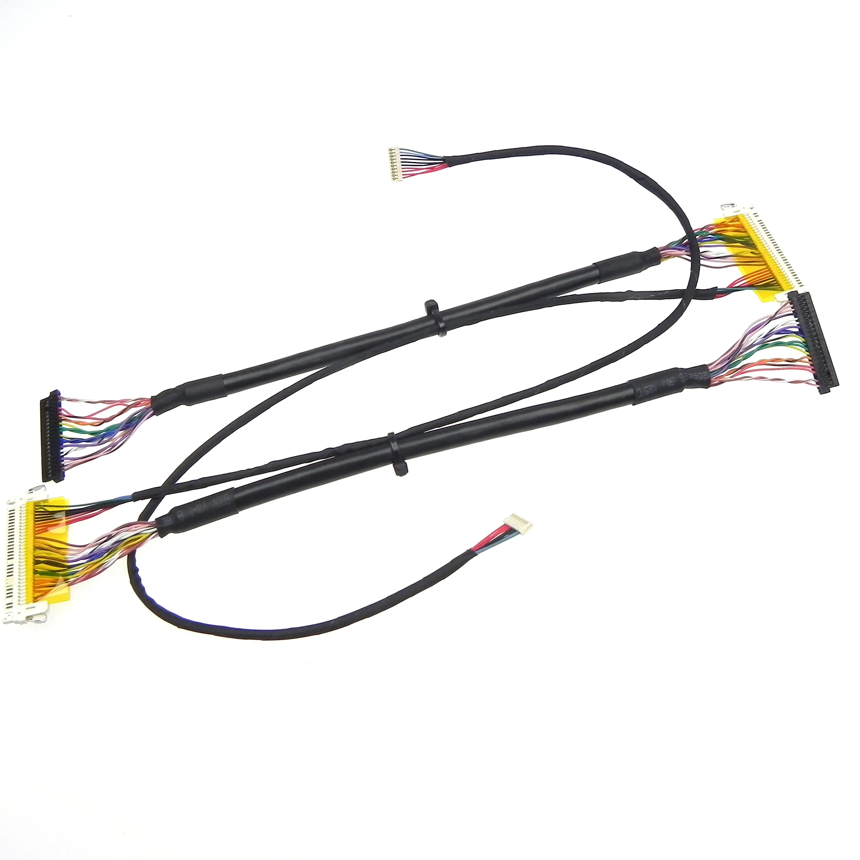 Изготовленный на заказ JAE FIX30HL 30-контактный кабель LCD LVDS UL20276 экранированный провод 28awg жгут проводов индивидуальная сборка кабеля