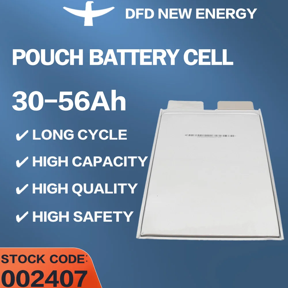 DFD Best Selling 3.2v Lifepo4  30ah 40ah Pouch Lithium ion Batteries Cell Lipo4 Battery For Ev Car Battery Pack