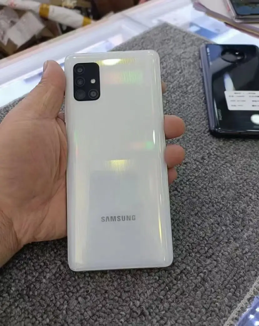 Wholesale Original cellphone Unlocked Used Phones for sale bulk cheap China Android UK smart Mobile Phone For Samsung A51 5G