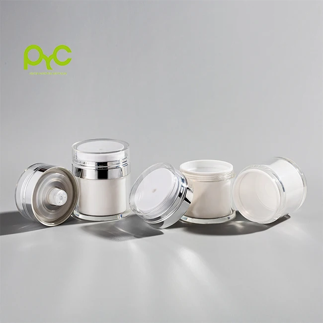 Wholesale Price Small Cosmetic Jar round White Cylinder PP Container for Face Cream 250ml Capacity Used for Lotion