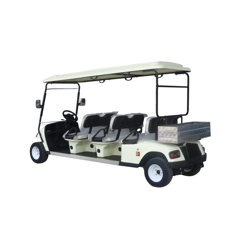 High performance 6 Seats electric golf cart golf buggy with cargo box