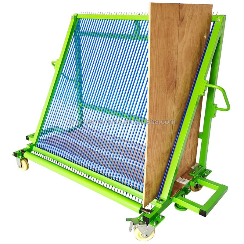 Customized glass stone transport storage trolleys rack cart with wheels glass carrying rack A frame rack for sale