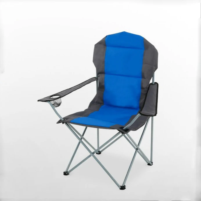 custom outdoor folding luxury fishing camping chair with logo and carry bag