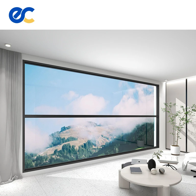 Custom Motorized lifting Window Indoor Dust-Proof Automatic Lift Up Window