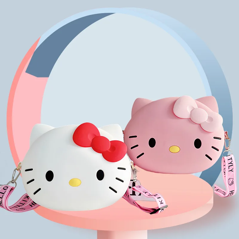 Hello KT cat силиконовая сумка аниме мини через плечо helloes kitty Сумка Детская