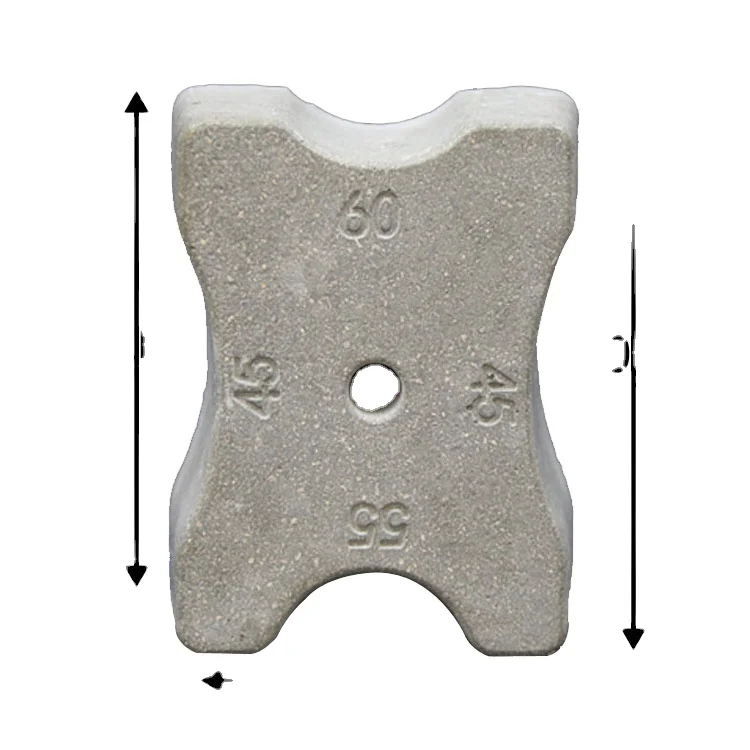 Chinese  factory Multi Size  Concrete Spacers  35-40-45-50 mm, 45-55-60 mm 55-60-70-80