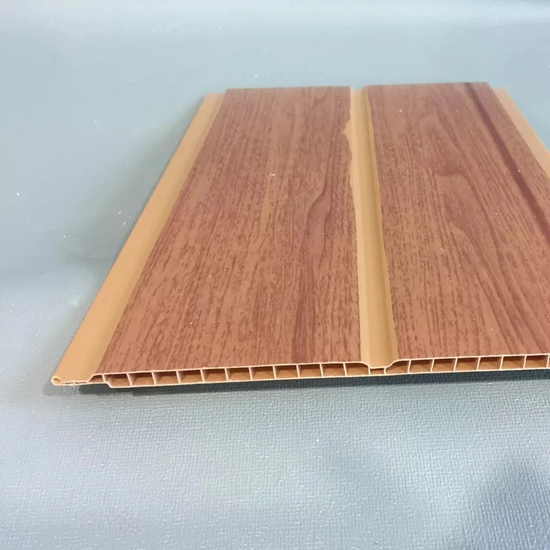 New Types 3D Pvc Wall Panel 25cm Width Three Wave Pvc Panel Factory Directly Price Pvc Ceiling Wall Panel