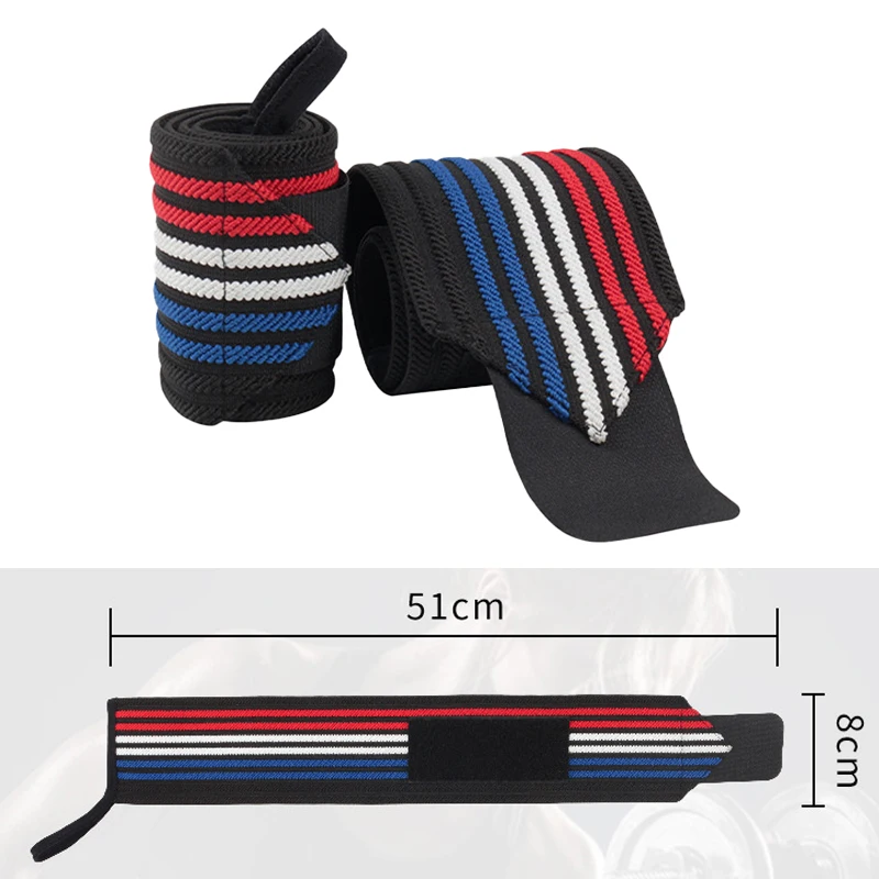 Weight Lifting Exercise Hand Wrist Compression Protector Wrist Bandage Heavy Duty Lifting Wrist Strap