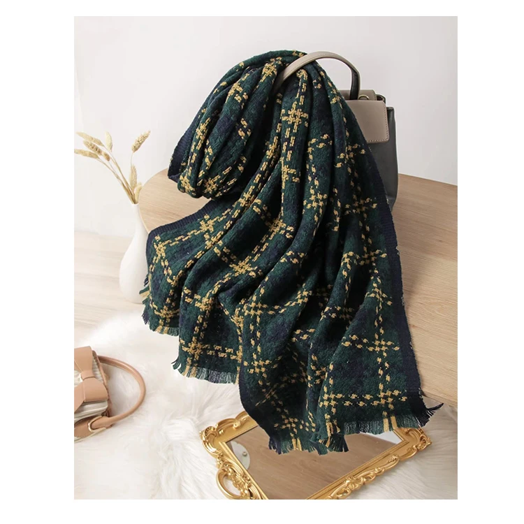 inner mongolia wholesale thickened hat gloves set women cashmere natural silk square wool scarf