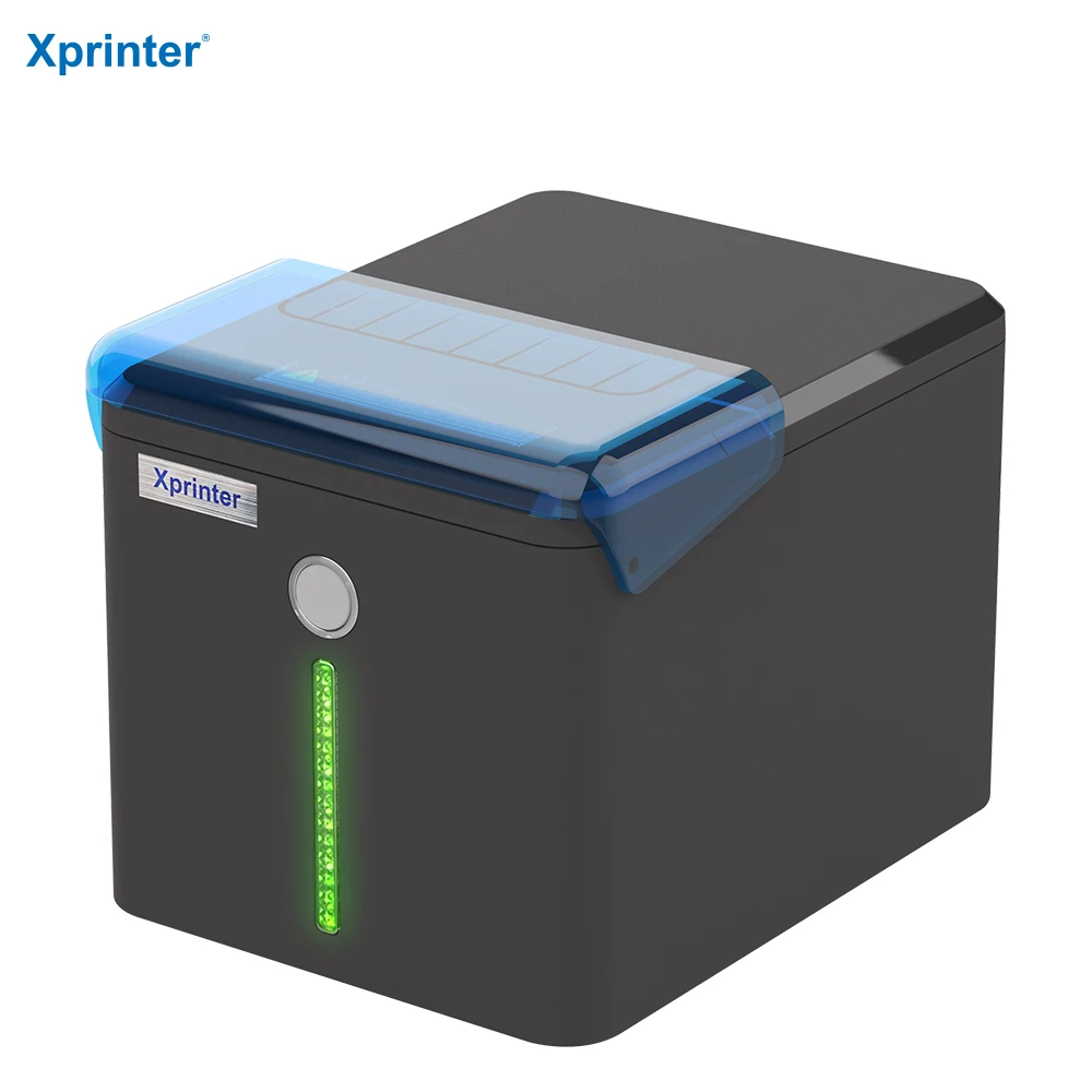 Xprinter XP-Q80K Factory 80mm Thermal Pos Printer Flash Led Light And Big Beeper Voice Thermal Receipt Printer