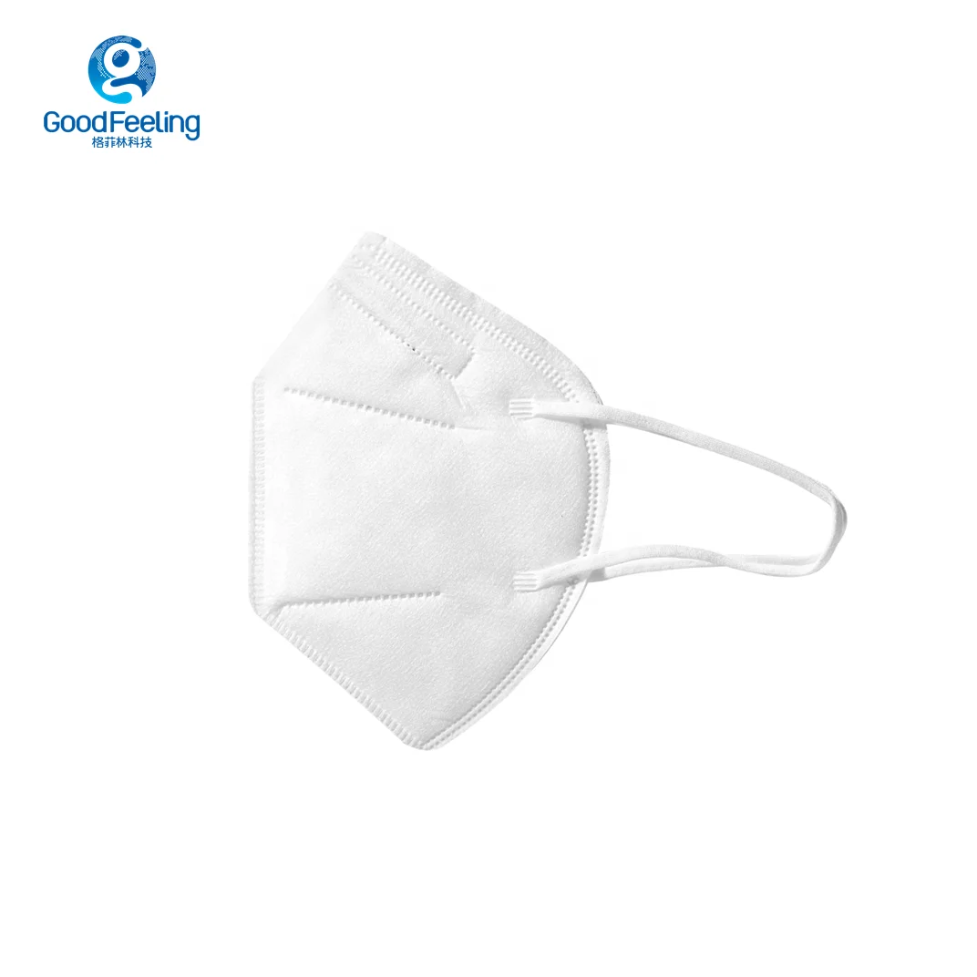 5 слоев уход за кожей лица по оптовой цене из Китая горячая Распродажа белых праздничных 5Ply Kn95 FFP2 NR фильтрации частиц Половина маска