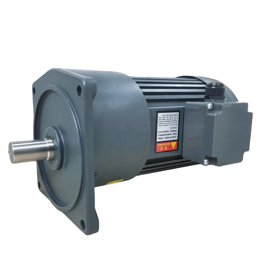 Low Noise Long Life Speed Reduce Gearbox Horizontal Type AC Gear Motor with All Copper Wire