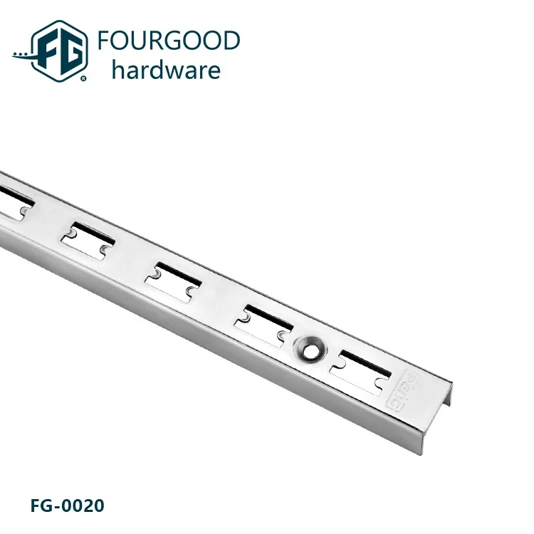 Hot selling iron channel Chrome Plating H Channel/Upright for Shopping Mall