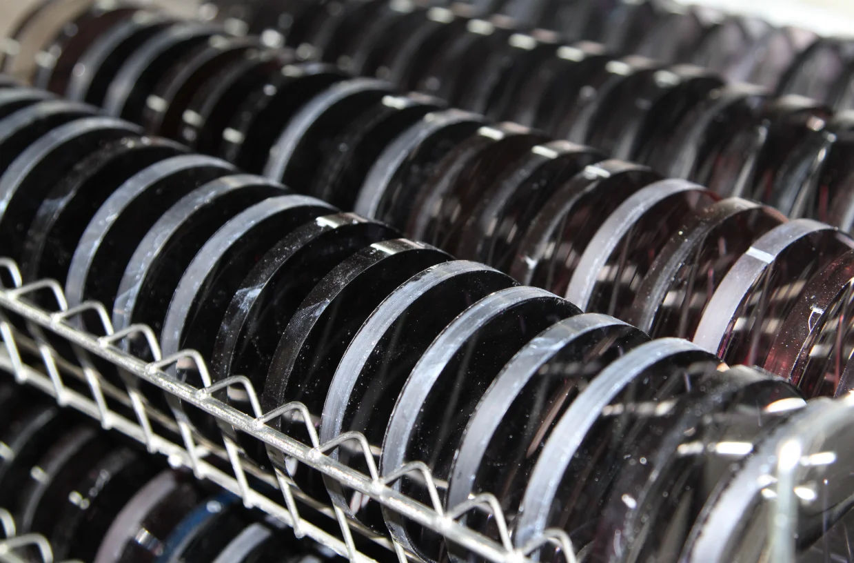 Good Quality Lenses 1.59 Bifocal Flat Top Polycarbonate Optical Lenses Eyes Protection 75MM