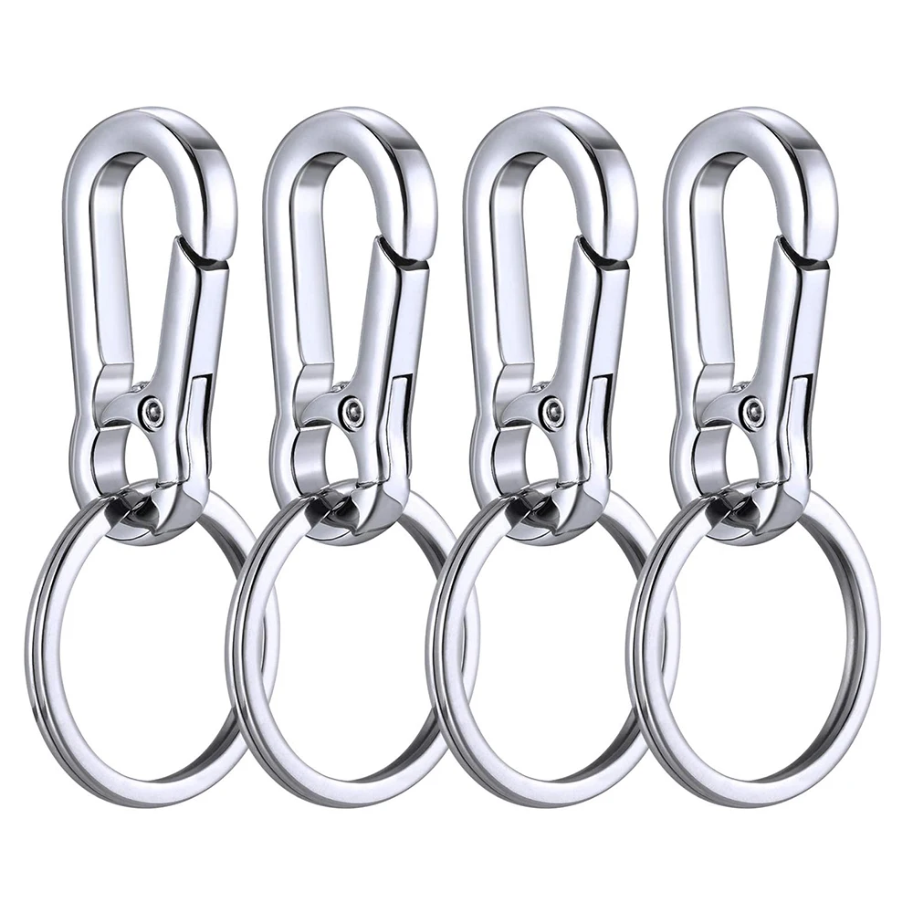 Professional Metal Carabiner Keychain Clip Hook Keyring