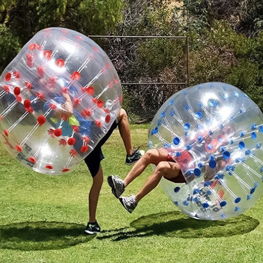 Suntour High Quality PVC And TPU Inflatable Adult Children Body Zorbing Bumper Bubble Ball