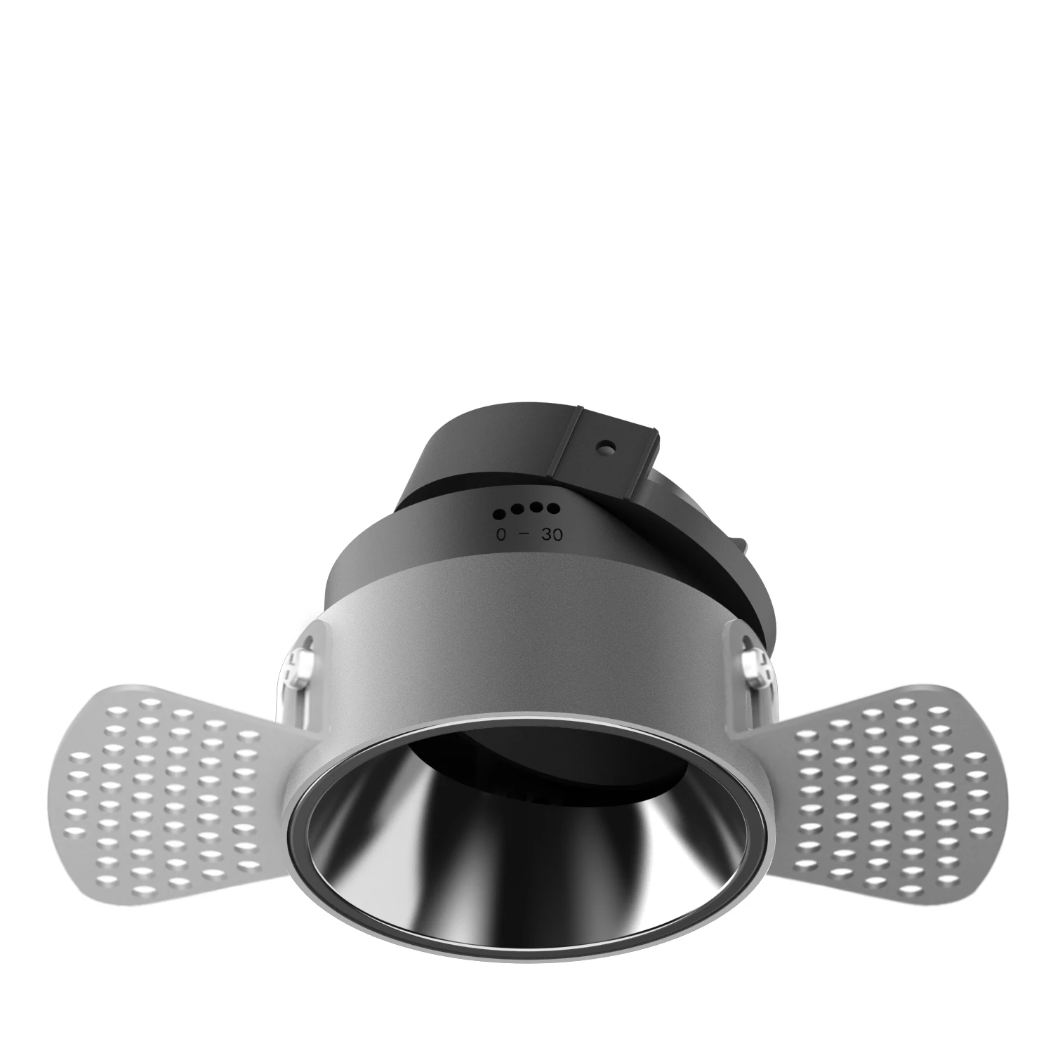 Ceiling Gu10 Fixture Square Shape Frame Spotlight Recessed For Home Aluminum 7W Dimmable Lamp Spot Modern Mr16 Led Light