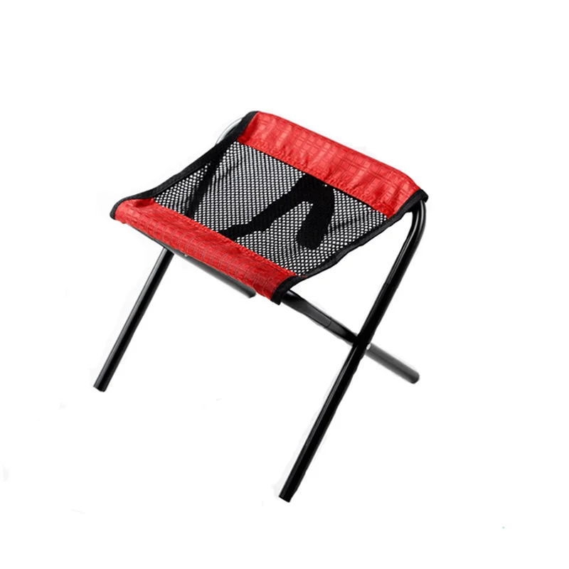 Low price mini size folding stools metal portable camping chair outdoor hiking fishing beach camping chair small size stools