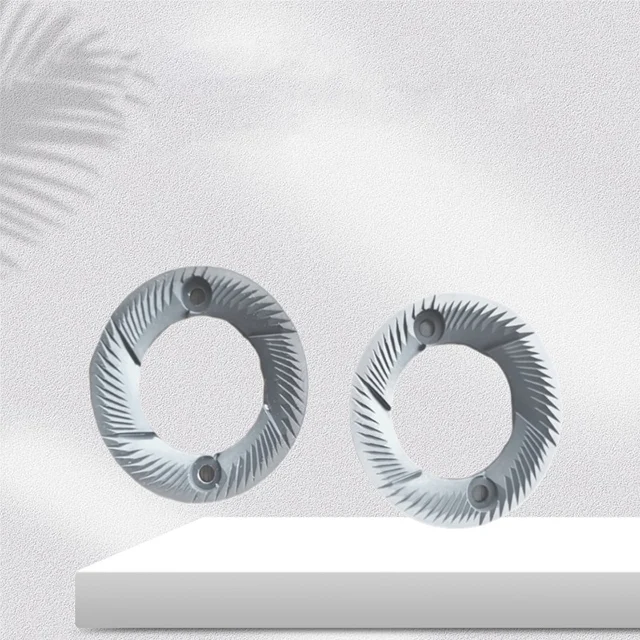 CNC Machined Titanium Parts Customized 40mm Flat Titanium Burr Coffee Machine Parts Supplier Precision Manufacturing