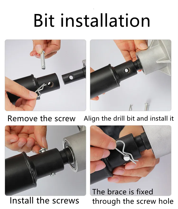 High Quality Petrol Ground Drill Earth Auger For Plant Trees